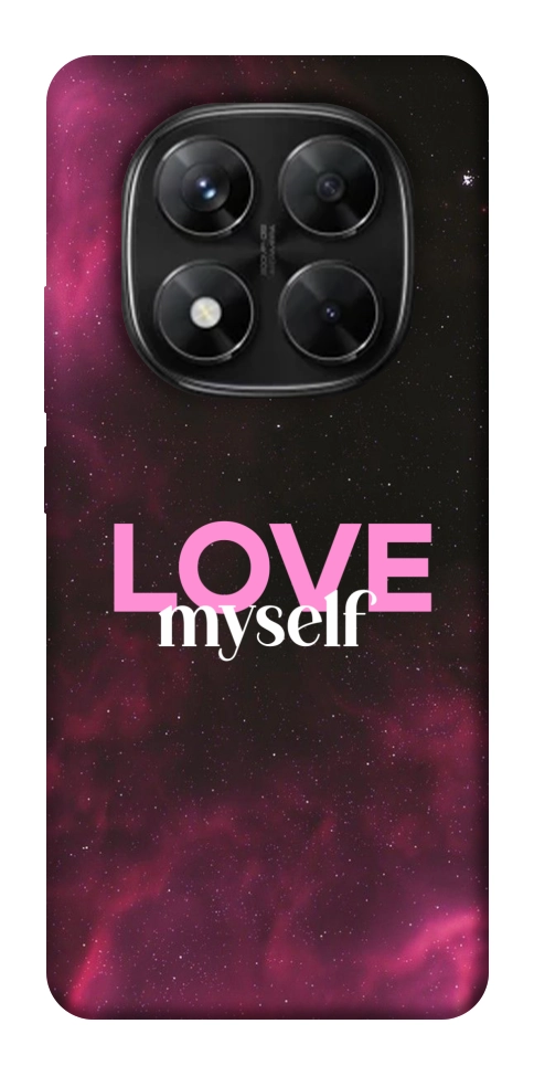 Чехол Love myself для Xiaomi Redmi Note 14 Pro 5G
