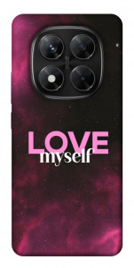 Чехол Love myself для Xiaomi Redmi Note 14 Pro 5G