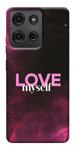 Чехол Love myself для Motorola Moto G75 5G