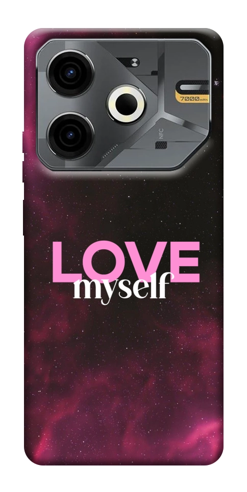 Чехол Love myself для TECNO Pova 6 Neo (LI6)