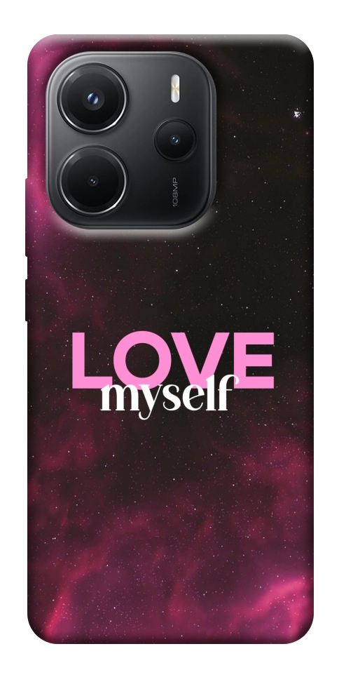 Чохол Love myself для Xiaomi Redmi Note 14 4G (Europe version)