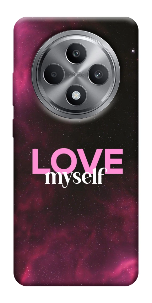 Чехол Love myself для Oppo Reno 12 F 4G