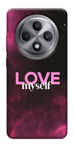 Чохол Love myself для Oppo Reno 12 F 4G