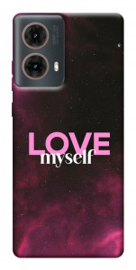 Чехол Love myself для Motorola Moto G85