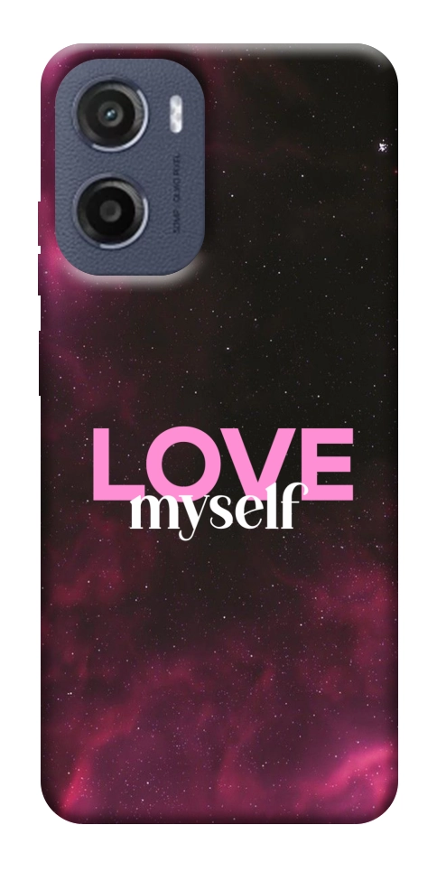 Чехол Love myself для Motorola Moto G05