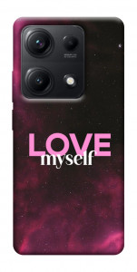 Чохол Love myself для Xiaomi Redmi Note 14S