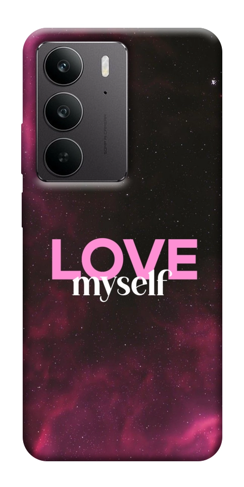 Чехол Love myself для Realme C75