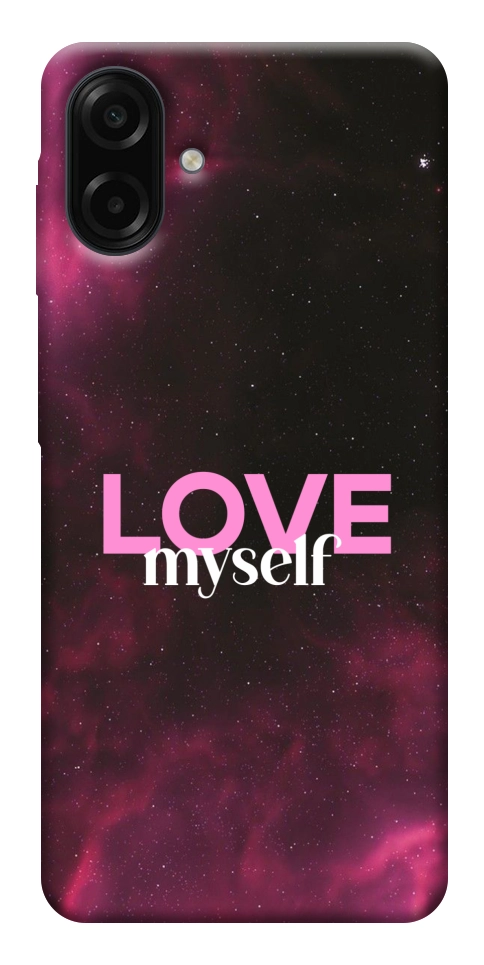 Чехол Love myself для Galaxy A07