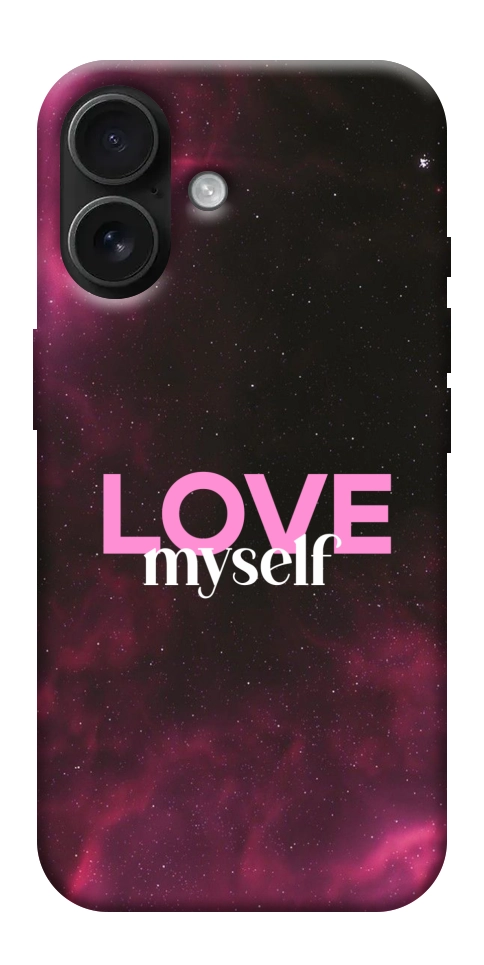 Чехол Love myself для iPhone 17