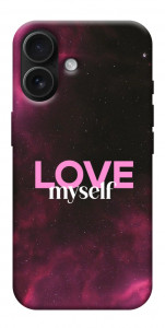 Чехол Love myself для iPhone 17