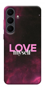 Чехол Love myself для Galaxy S25 FE
