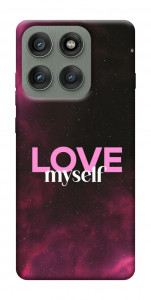 Чехол Love myself для Motorola Edge 60 Pro