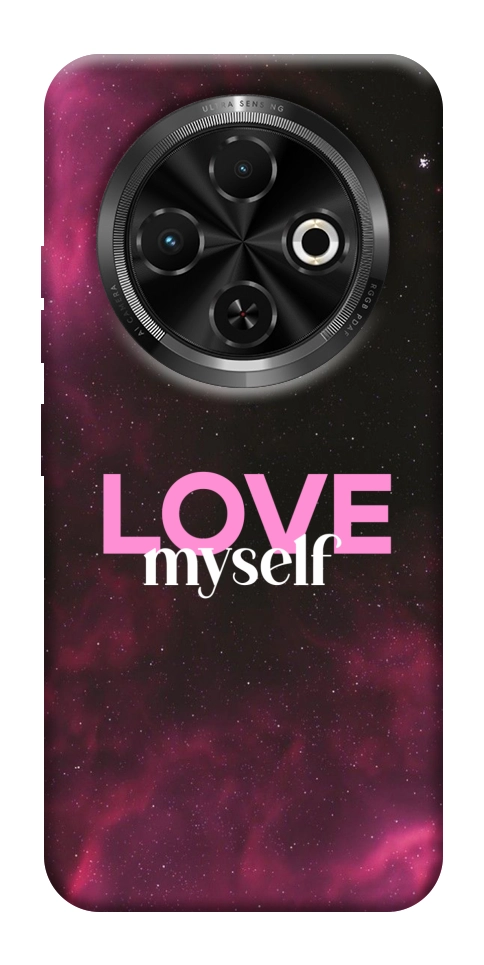 Чехол Love myself для TECNO Spark 30C (KL5n)