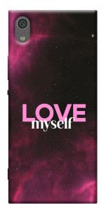 Чохол Love myself для Sony Xperia XA1