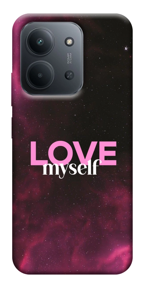 Чехол Love myself для Xiaomi Redmi 15C (Europe version)
