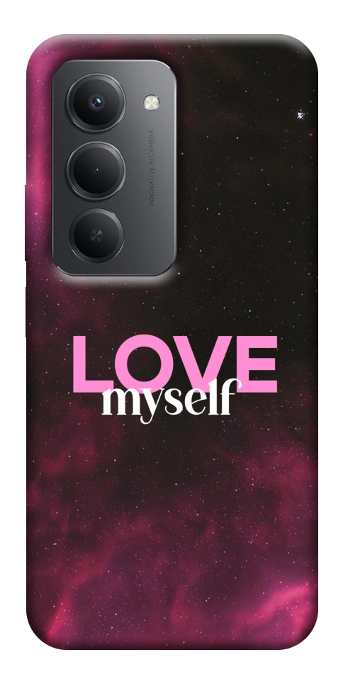 Чохол Love myself для Xiaomi Redmi 15 (Europe version)