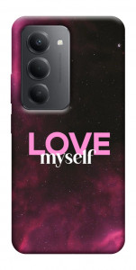 Чохол Love myself для Xiaomi Redmi 15 (Global)
