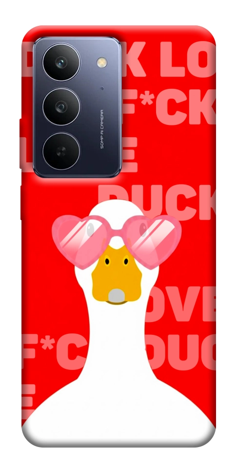 Чехол Lovely duck для Realme C75x