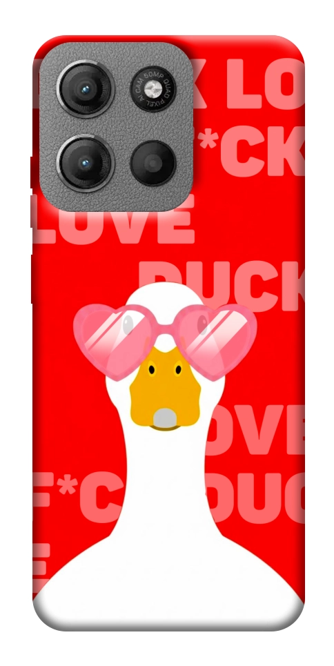 Чехол Lovely duck для Motorola Moto G15 4G