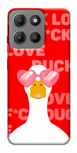 Чехол Lovely duck для Motorola Moto G15 4G