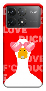 Чохол Lovely duck для Xiaomi Poco F6 Pro