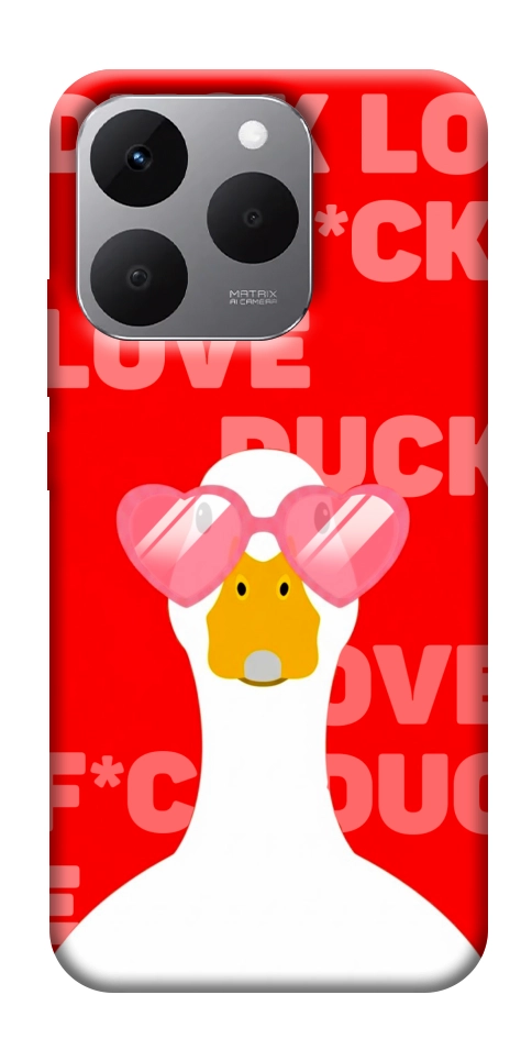 Чехол Lovely duck для Realme 15T