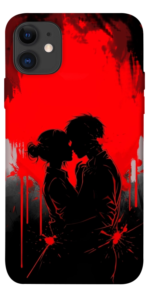 Чехол Silhouette couple для iPhone 11