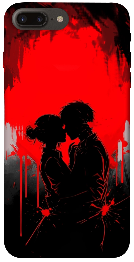 Чехол Silhouette couple для iPhone 7 Plus