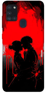Чохол Silhouette couple для Galaxy A21s (2020)