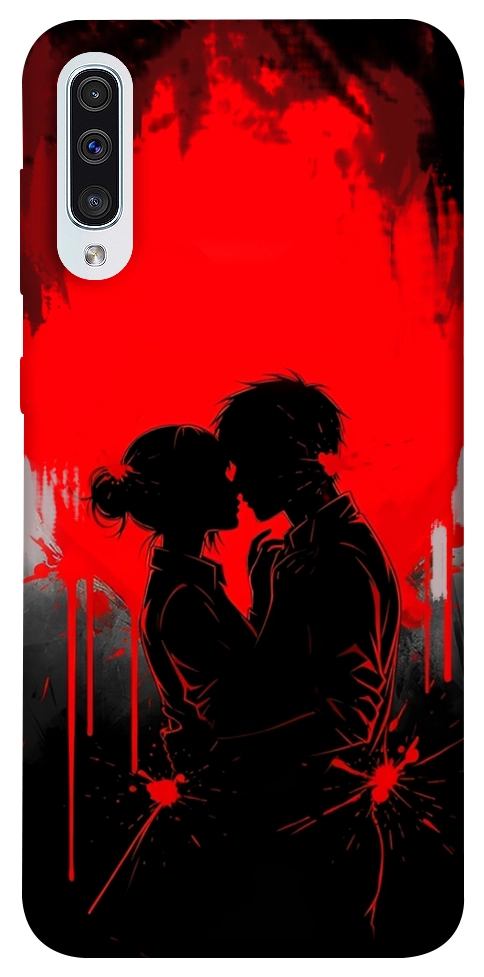Чехол Silhouette couple для Galaxy A50 (2019)