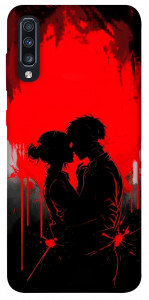 Чехол Silhouette couple для Galaxy A70 (2019)