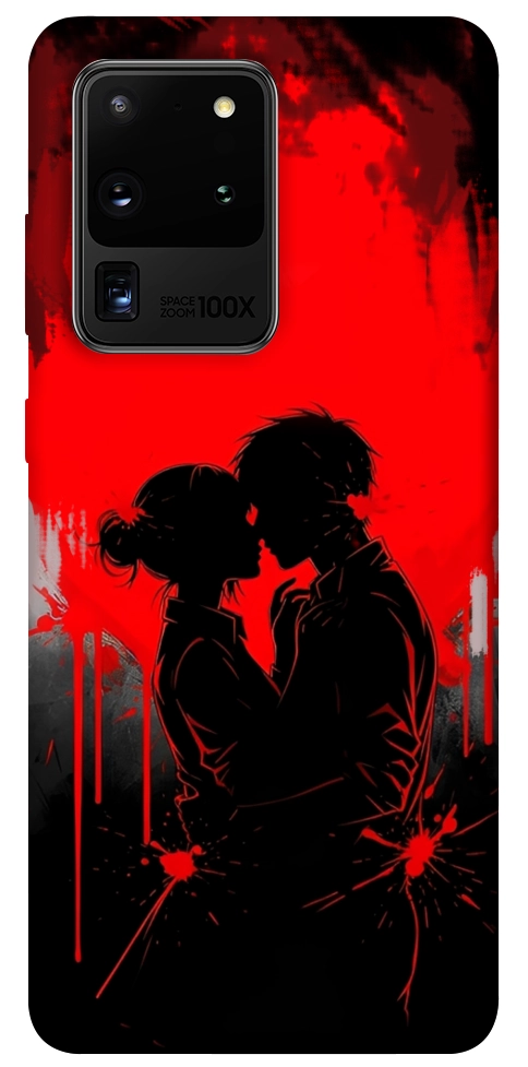 Чехол Silhouette couple для Galaxy S20 Ultra (2020)
