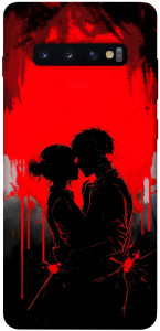 Чехол Silhouette couple для Galaxy S10 Plus (2019)