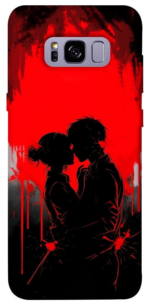 Чехол Silhouette couple для Galaxy S8+