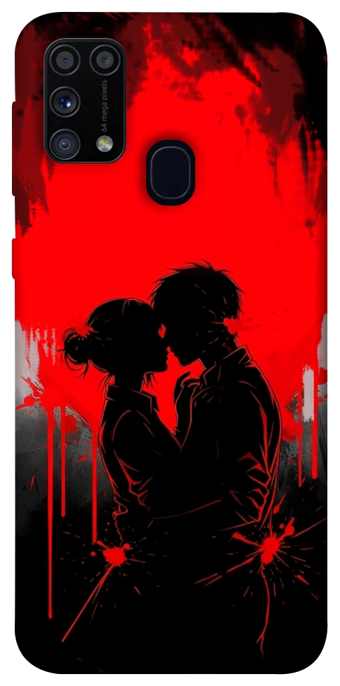Чохол Silhouette couple для Galaxy M31 (2020)