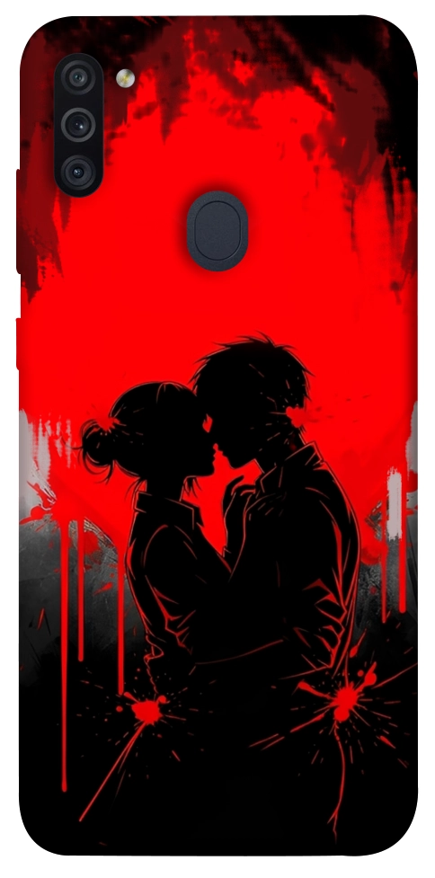 Чехол Silhouette couple для Galaxy M11 (2020)