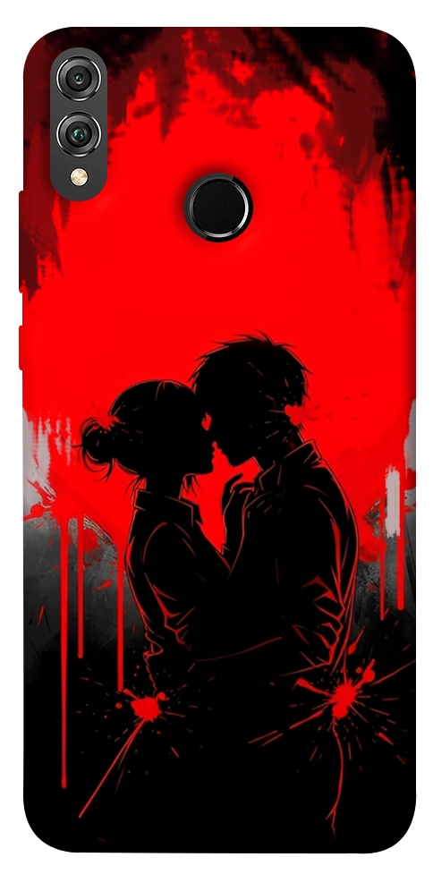 Чохол Silhouette couple для Huawei Honor 8X