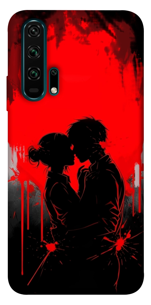 Чохол Silhouette couple для Huawei Honor 20 Pro