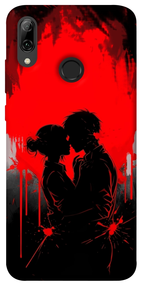 Чехол Silhouette couple для Huawei P Smart (2019)