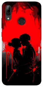 Чехол Silhouette couple для Huawei P Smart (2019)