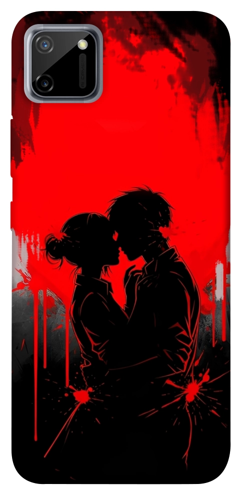 Чехол Silhouette couple для Realme C11