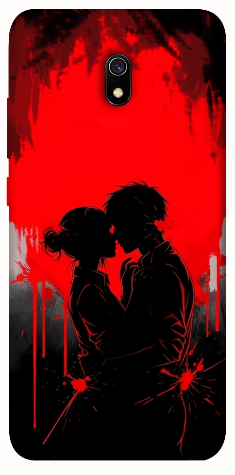Чехол Silhouette couple для Xiaomi Redmi 8a