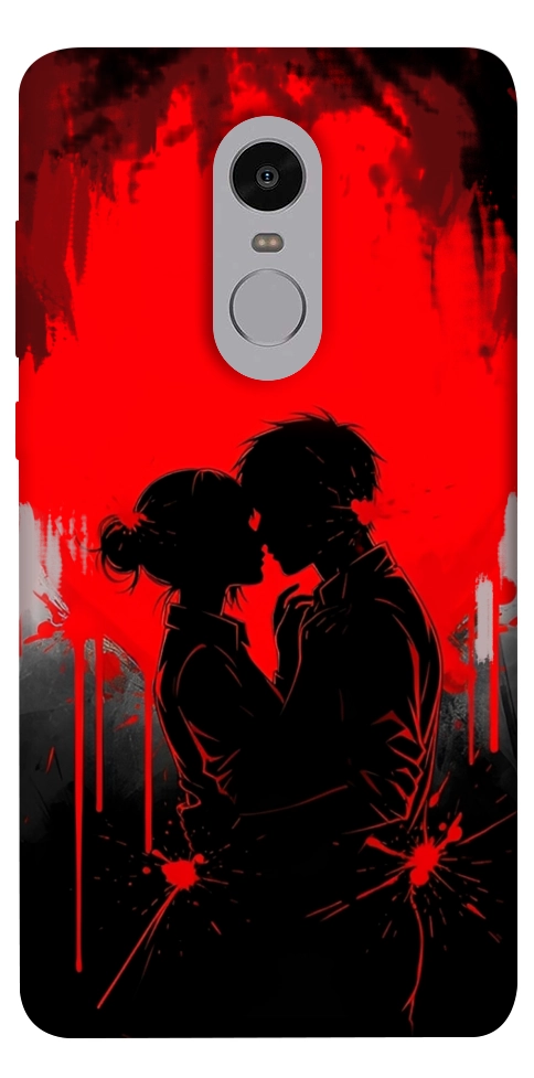 Чохол Silhouette couple для Xiaomi Redmi Note 4X