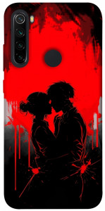 Чехол Silhouette couple для Xiaomi Redmi Note 8