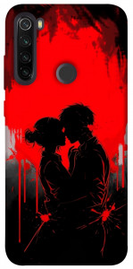 Чехол Silhouette couple для Xiaomi Redmi Note 8T