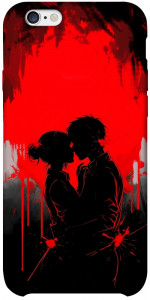 Чехол Silhouette couple для iPhone 6s plus (5.5'')