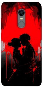 Чехол Silhouette couple для Xiaomi Redmi Note 5 (Single Camera)
