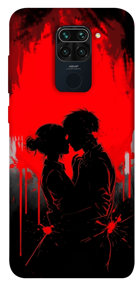 Чехол Silhouette couple для Xiaomi Redmi 10X