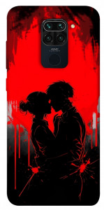 Чехол Silhouette couple для Xiaomi Redmi 10X