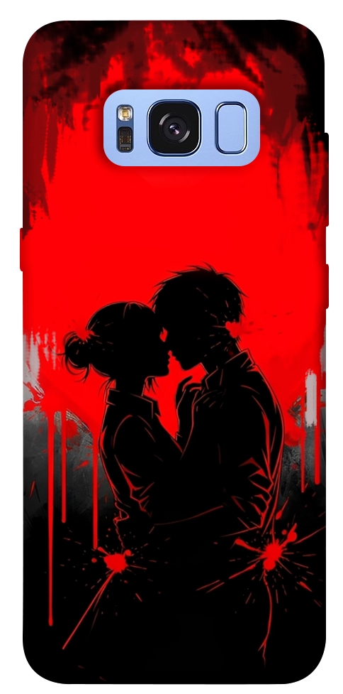 Чехол Silhouette couple для Galaxy S8 (G950)